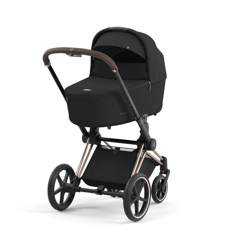 Premium Cybex Priam carry cot available when you rent a pram with Lula Coco.