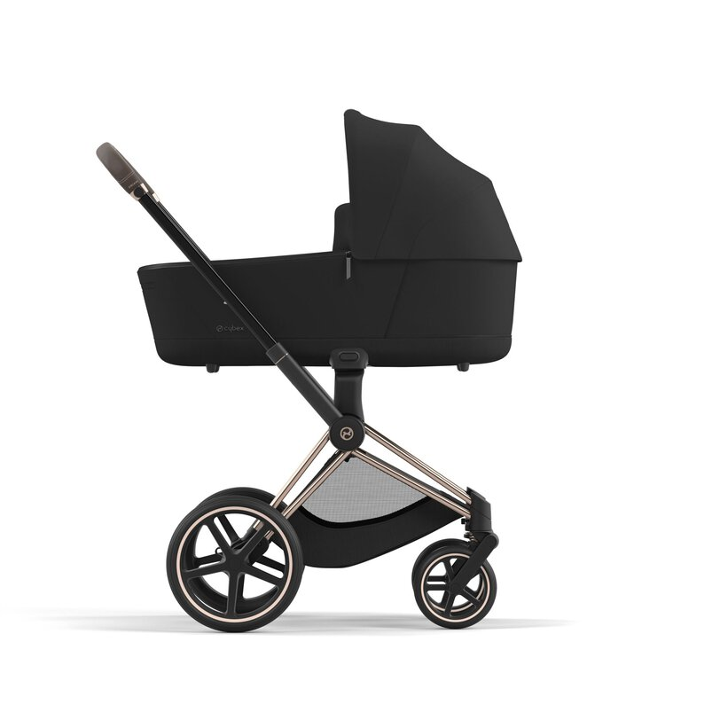 Premium Cybex Priam carry cot available when you rent a pram with Lula Coco.