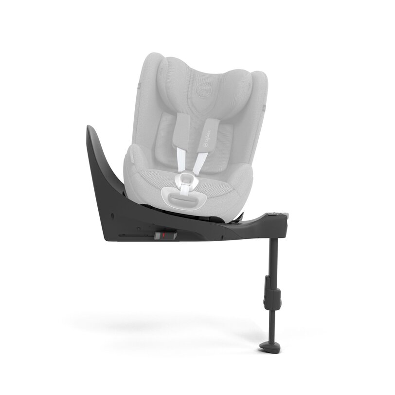 Premium Cybex Base T ISOFIX foundation — the ultimate safe car rental with car seat upgrade in Cyprus.