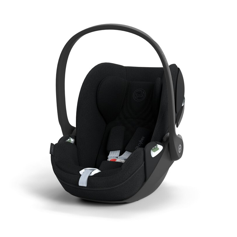 Premium Cybex Cloud T i-Size infant car seat available through our holiday car seat rental service.