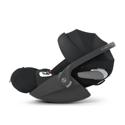 Premium Cybex Cloud T i-Size infant car seat available through our holiday car seat rental service.